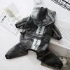 Raincoats SHUANGMAO XS7XL Pet Dog Raincoat Macacão Casaco de Chuva para Cães Transparente À Prova D 'Água Golden Retriever Grande Roupas de Cão Jaqueta