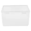 Plates Bread Storage Box Container Holder For Kitchen Counter Breadboxes Dispenser Plastic With Lid Keeper Homemade Cake