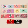 Acessórios de cabelo doces cores flor hairband broadside headband crianças meninas boutique elástico proteger turbante headwear