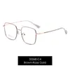 サングラスビジネスマン用の高品質のレトロメタルラウンドアイグラスアンチブルーライトレンズ付きの眼鏡眼鏡
