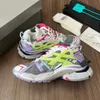 Designerskor löpare 7.0 män casual skor svart fluo grönt läder fria grått ljus lila neon gult vitt lyx varumärke kvinnors mens sneakers kvinnor tränare