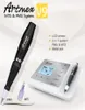 Ny bärbar MTS PMU System ArtMex V9 Permanent Makeup Tattoo Pen Machine Eye Brow Lip Rotary Beauty Spa8750262