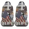 Car Seat Covers God Bless America Cover Custom Printing Universal Front Protector Accessories Cushion Set