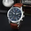 2024 designer Mens Fashion Casual waterproof Watches quartz High quality stainless steel Watch Leather band IC005