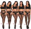 Nuovo Rajstopy Con apertura sul cavallo Collant da donna Collant sexy per tatuaggio Collant a rete per le donne Collant di pizzo nero Lingerie sexy5547814