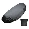 Upgrade Universal Rain Seat Flexible Waterproof Saddle 210D Cover Black Dust Sown Motorcycle Sun Protect UV Access M7f9 Upgrade