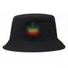 Embroidered Fisherman Hat Versatile For Outdoor Use In Summer Flat Top Basin Hat Trendy Couple All Cotton Fisherman Hat