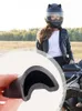 Upgrade 2pcs Universal Motorcycle Hełm Akcesoria Diabelsze rogi