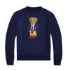 Poloshirt voor heren Casual trui voor heren met teddybeerprint Pulloverpolo Polo Ralphs Sweatshirtjack" 841