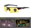 Nightvision Gözlük Koruyucu Dişliler Güneş Gözlüğü Gece Görme Sürücüleri Goggles Sürüş Gözlükleri İç Aksesuarlar Anti Glare8781176