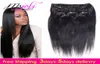 9A Indian Virgin Human Hair Clip In Extension Straight Full Head Natural Color 7Pcslot 1228 Inches From Ms Joli6484984