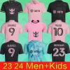 Pas cher 2024 25 Jerseys de football adulte CF Messis SUAREZ Inter MiamiS Matuidi HIGUAIN CAMPANA YEDLIN BECKHAM 23 24 Football Hommes Enfants Fans Version MLS Chemise Kits Enfant