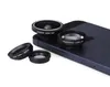 Detachable FishEye Wide Angle Macro 2X Telepo 4in1 Kits for Xiaomi Redmi iPhone Samsung HTC phones CL852X lens3988981