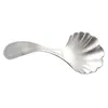 Coffee Scoops Tea Spoons Stainless Steel Scoop Milk Practical Teaspoon Teaware Accessories Shell Shape Silver Baby