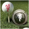 Golf-Trainingshilfen 1 Stück Lustige Adt Humor Signal Ball Marker Ausrichtungswerkzeug Modelle Linie Liner Vorlage Drop Lieferung Sport im Freien Dh2Qn