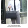 Rucksack PU Leder Aktentasche Tasche Für Männer Laptop Executive Designer Handtaschen Schulter Business Männlich Messenger Umhängetasche Portfolio