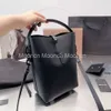 Borsa di design di alta qualità Borsa di lusso Donna Borsa a secchiello in pelle LE37 Fibbia con gancio dorato apri e chiudi Borsa a tracolla singola in pelle di mucca dal volto lucido