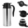 Tools 12V 24V Car Heating Cup 750ml Electric Kettle Stainless Steel Smart Boil Dry Protection Kettle Travel Coffee Miik Mug Warmer Cup