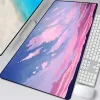 Коврики Pink Sun Коврик для клавиатуры и мыши Большой геймер Mausepad DeskMat Аксессуары для компьютерных игр Художественный ковер 90x40 Игровые коврики Аниме Офисный коврик