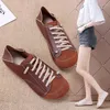 Scarpe casual Giapponese Harajuku Mocassino Pantofola Scarpe da ginnastica firmate da donna Mocassini stringati Ciabatte piatte per donna Ragazza Punta larga Slip-on