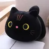 2024 25cm cute fat cat plush doll soft cute face pussy ragdoll for children soothing cylindrical lithe down cotton pillow birthday gift