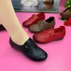 Casual Shoes Women 2024 Spring Vintage Lace Up miękki podeszwy non slip Flats Oxford Leather Woman Single