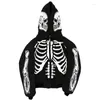 Men's Hoodies Rhinestone Zipper Oversized Sweatshirt 2024 Summer Gothic Hoodie Men's Grunge Hooded Coat Street Retro Clothes