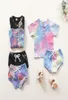 Vendita al dettaglio intero completo per neonati neonati 2 pezzi completi set pantaloni in cotone tshirtpp tute tute per bambini Designer Abbigliamento Bambini 5238443