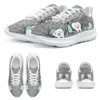 Scarpe casual INSTANTARTS Running Grey Cartoon Dental antiscivolo Palestra sportiva resistente all'usura