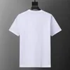 Дизайнерская футболка Повседневная футболка MMS с монограммным принтом и коротким рукавом на продажу, роскошная мужская одежда в стиле хип-хоп, азиатский размер 096