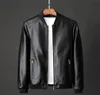 Men039s Giacche Giacca in pelle Bomber Giacca da moto Uomo Biker PU Baseball Jack 2208232421914