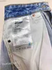 Jeans da donna Ksubi Jerans Pantaloncini di jeans Azzurri a vita alta larghi e sottili con fori e nappe Pantaloni caldi sexy estivi 240304