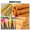 Glass Cone Maker Bakeware Nonstick Omelet Mold Waffles For the Baking Pan Cake Egg Roll 240321