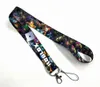 Multicolor Anmie Jogo Lanyard Straps Bag Car KeyChain ID Card Pass Gym Mobile Phone Badge Crianças Chaveiro Titular Jogo Jóias DHGate3411111