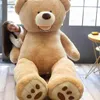 100260cm Cheap Giant Unstuffed Empty Teddy Bear Skin Coat Soft Big Skin Shell SemiFinished Plush Boys Classic Kids Doll Gift AA23680426