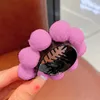 Accessori per capelli Ragazza Artigli carini Palla di pelo Bambini Clip di frutta Ornamenti Porta coda di cavallo Copricapo di granchio Acconciatura