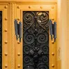 Curtain Vintage Gatepost Holy Scroll Coat Hangers Jewish Door Protector Metal Retro Mezuzah Craft