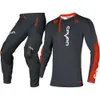 Seven Rival Black Motocross Gear Set Off Road Mx Jersey Set Dirt Bike Suit Motorcykelkläder Moto Combo 240227