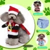 Roupas Pet Pet Christmas Costume Cachorro Novidade Chucky Costume original Doll Shap Shape