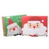 Decorações de Natal Ups Eve Grande Caixa de Presente Santa Fada Design Papercard Kraft Presente Favor Atividade Vermelho Verde Gc0825 Drop de Dhjzk
