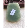 Colares Pingente Natural Myanmar Jade Mão-esculpida Dragão Verde Colar Esmeralda Pingentes Jadeite Jóias Homens