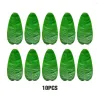 Decorative Flowers 10pcs Large Banana Leaf Placemat Faux Tropical Plants Pad Drink Cup Coasters Mats For Theme Party Wedding Home 2024304