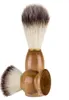 Homme rasage barbe brosse manche en bois visage barbe nettoyage hommes rasage rasoir brosse outil de nettoyage 3636385