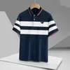 Designer Polo Men's T-shirt mode broderad designer t-shirt V-ringning bomull high street mäns casual t-shirt lyxiga casual par slitage