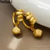 Dangle Oorbellen Trendy Sieraden Verkoop Hoge Kwaliteit Messing Goud Kleur Drop Voor Vrouwen Meisje Party Gift Fijne Accessoires