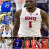 Özel SMU Mustangs Basketbol Forması NCAA Dikişli Jersey Herhangi bir İsim Numarası Erkek Kadın Gençlik İşlemeli Zhuric Phelps Jalen Smith Mo Njie Ethan Chargois Feron Hunt