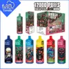 Fluum Box 12000 E-Liquid 20 ml Nikotyna 0%/2%/3%/5%pojemność akumulatora typu-C 650 mAh Fluum 12000 Bang Bang Crazvapes