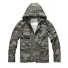 Hunting Jackets M43-0001 US Big Size Vintage Loose Fitting Good Quality Cotton Fabric M43 Jacket Hood For Option