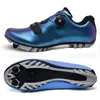 MTBq Scarpe da ciclismo Uomo Sport Dirt Road Bike Scarpe Piatto Velocità Ciclismo Scarpe da ginnastica Appartamenti Mountain Bicydcle Calzature SPD Tacchetti Scarpe GAI