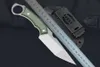 M7719 Высококачественный нож с фиксированным лезвием 14C28N Stone Wash Tanto Point Blade с ЧПУ с полной ручкой из микарты Tang Тактические ножи для улицы с Kydex